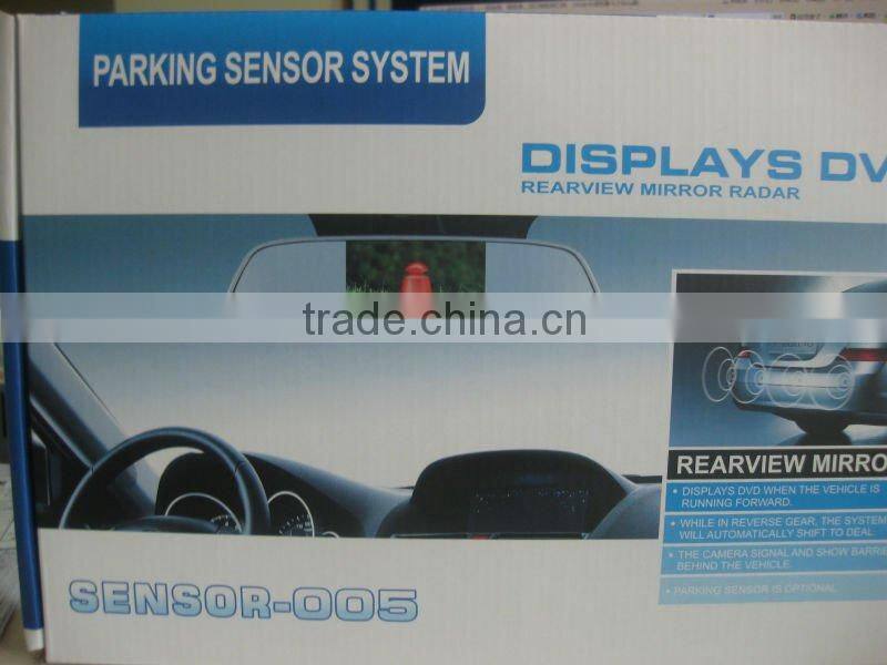 car Mirror display Parking Sensor system with reverse camera