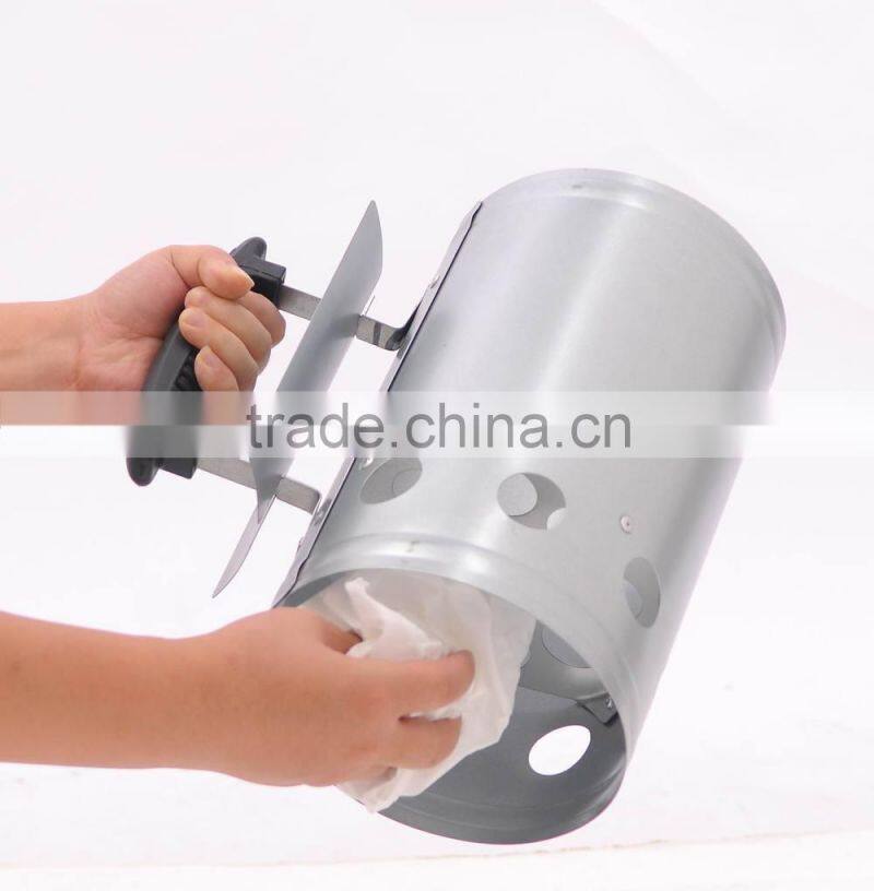 Charcoal Grill Chimney Starter, charcoal lighter