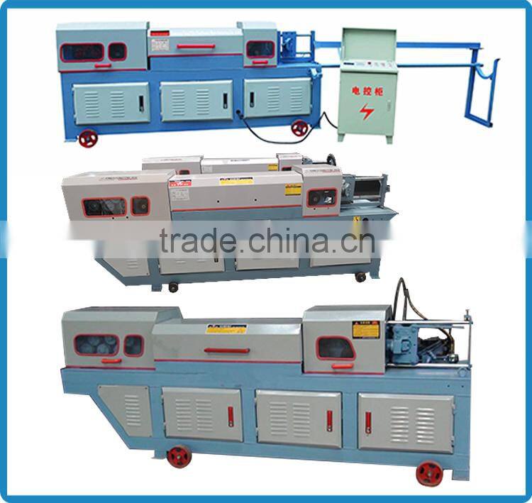 4mm-14mm automatic steel wire straightening and cutting machine manufacturer