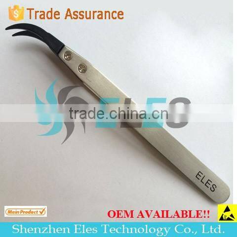 2016 new all stainless steel series anti-static tweezers