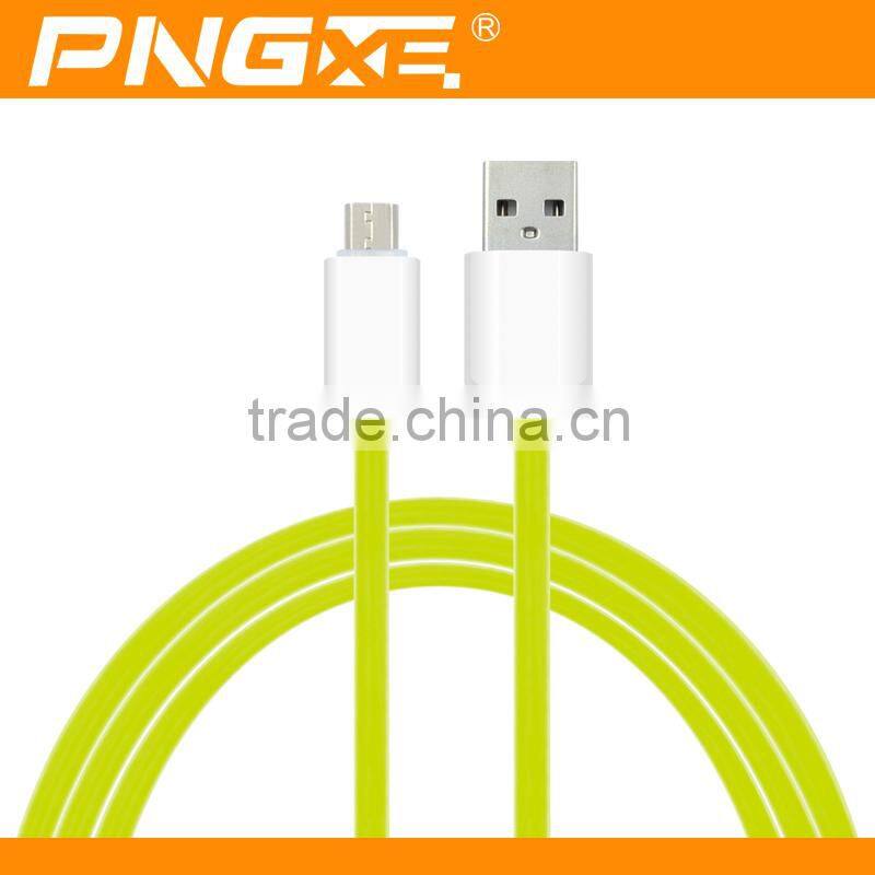 PNGXE new usb cable candy color sales promotion price sync data micro usb cable for iphon6 usb cable