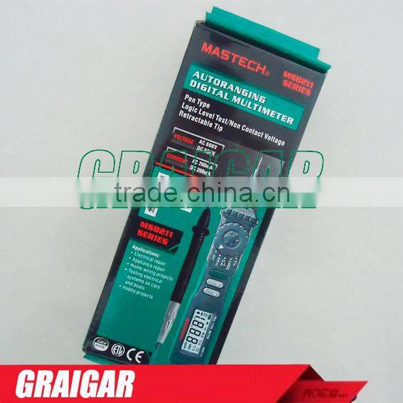 MS8211D Digital Multimeter Pen Type AC/DC Meter Tester