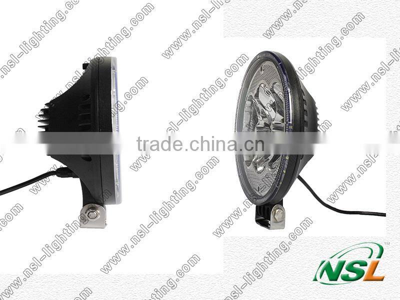 HOT!!60w led work light, 9inch 12V DC LED 6000K work light for trucks