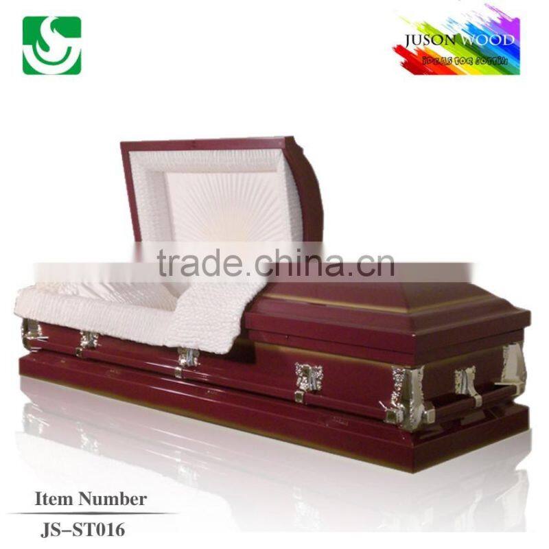 American 18 ga good quality metal casket