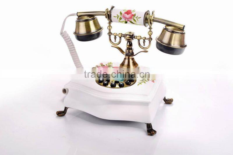 Home Wood Vintage Corded Telephones, Antique Decorative Telephone, China Antique Telephone