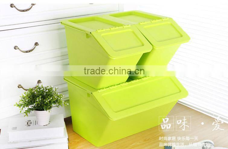 Plastic compartment plastic folding box