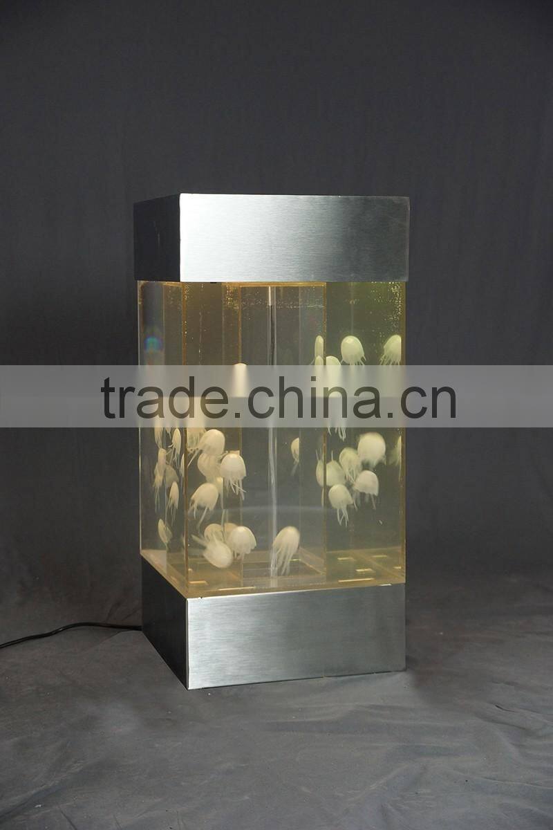 wonderfull Table top colorful Jellyfish tank. fish tank ,aquarium