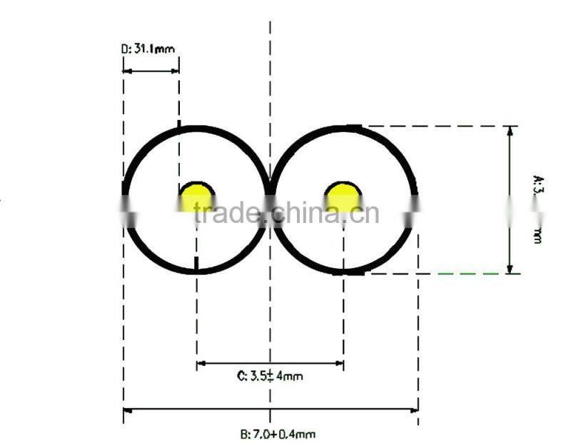 TELEPHONE DROP WIRE PURE COPPER TELEPHONE CABLE