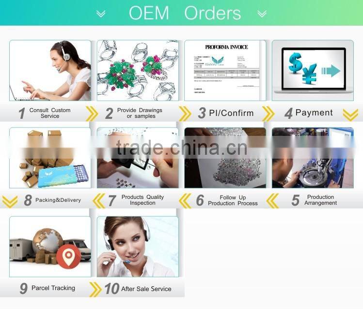 Custom engagement rings Fashion Design 14K White Gold Cusion cut Moissanite diamond Rings