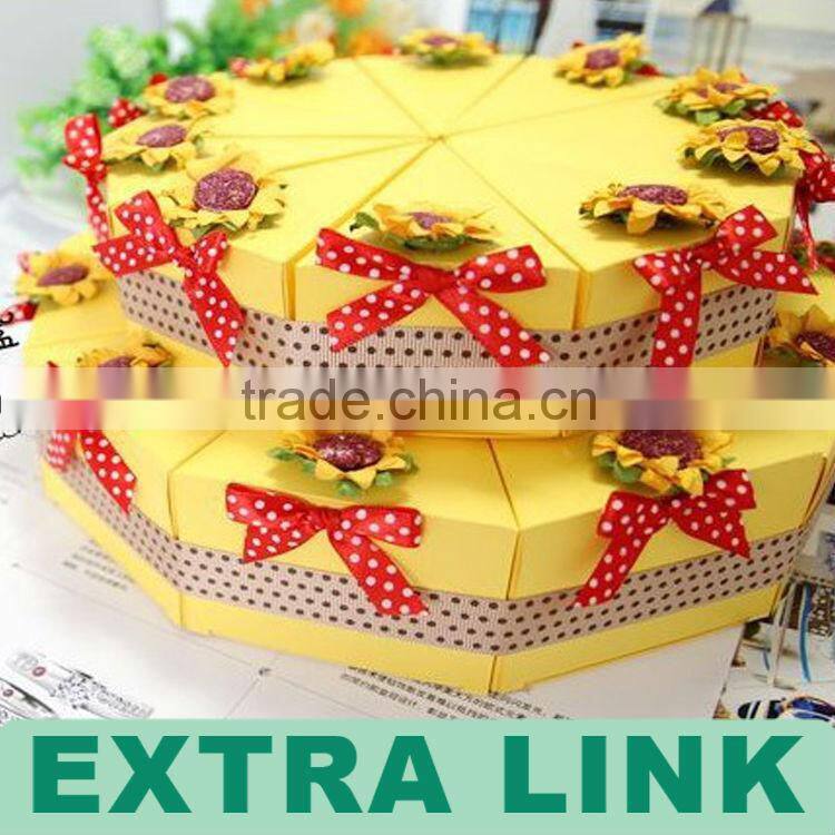 cup cake box and pizza box and dry food packing box with flower