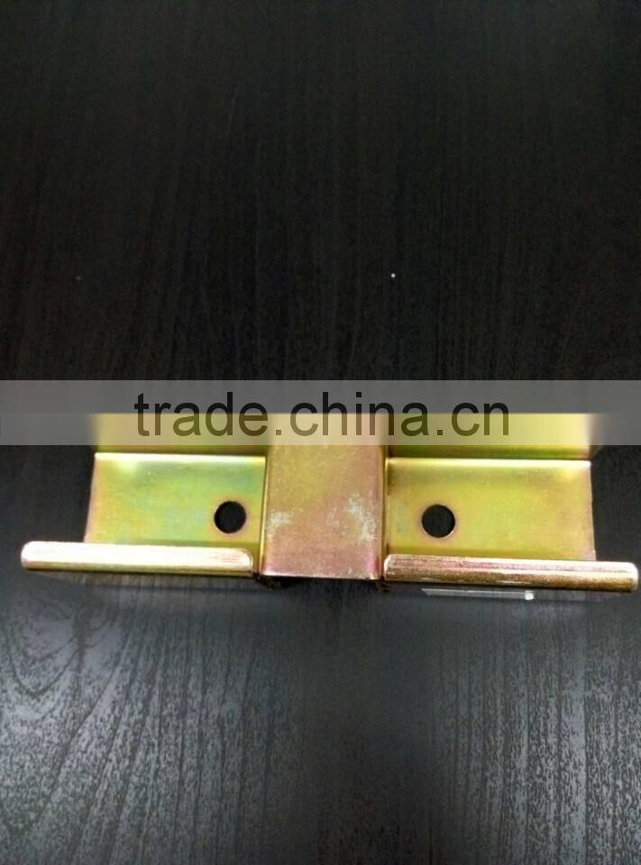 JY-2044E|Conveyor Roller Track Metal Joint|Two Ways Roller Track Metal Connectors