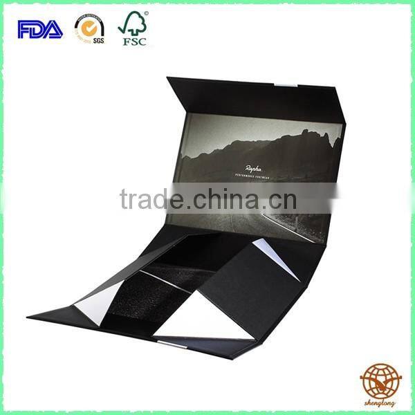 Luxury Custom Printed Folding Cardboard box ,Factory Direct Sale Gift Box
