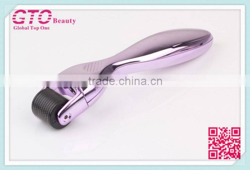 GTO hot sale hair loss treatment derma roller 600 with colorful roller handle