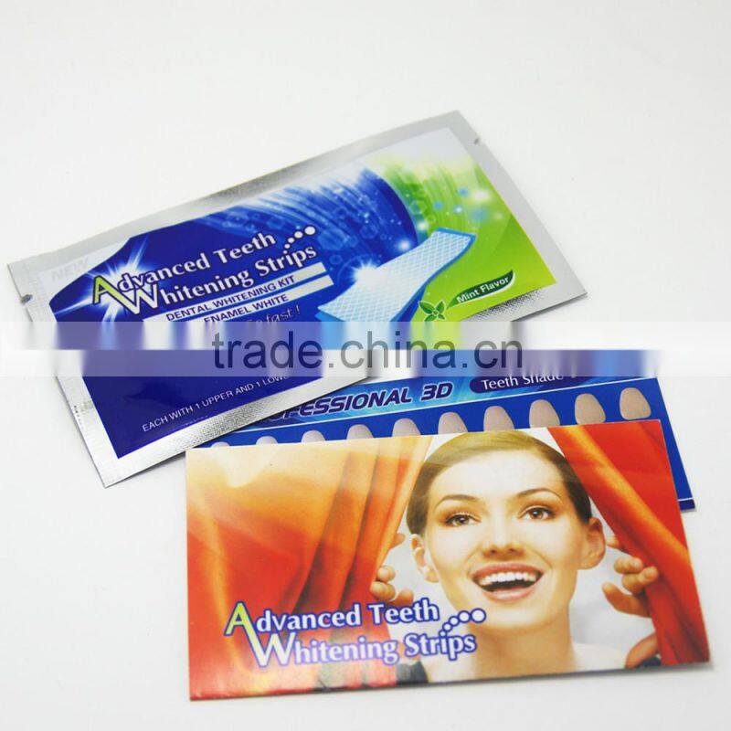 A+ 3d Advanced teeth whitening oral strips 14 pairs Per box