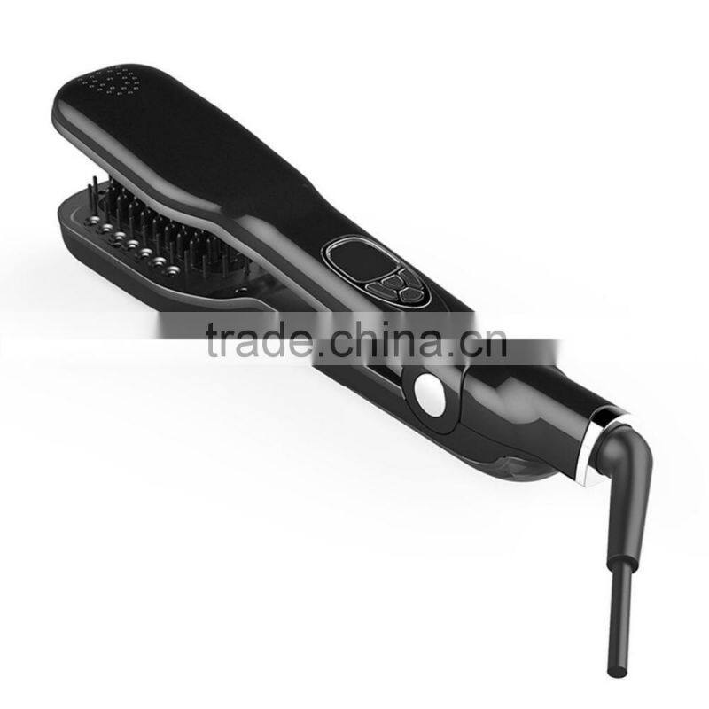 2016 Christmas best gift for female electric hair straightening brush