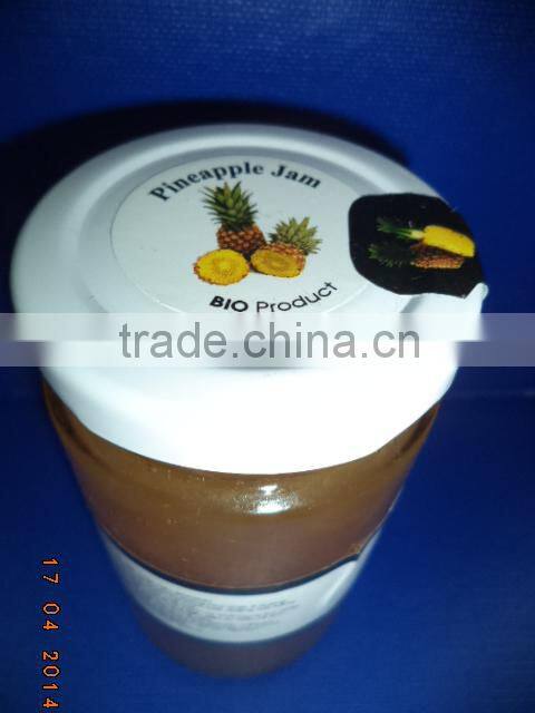 VIETNAM HIGH-QUALITY 250GR JAR PINEAPPLE JAM FMCG products