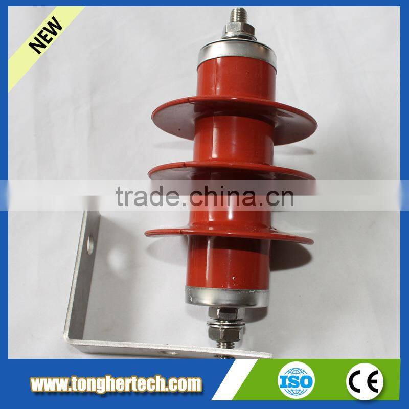 High voltage fence lighting arresters for electric fence system