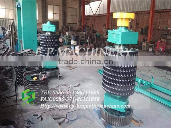 15tons/h HSYQM-750 coal ash biquette machine hot selling in North America