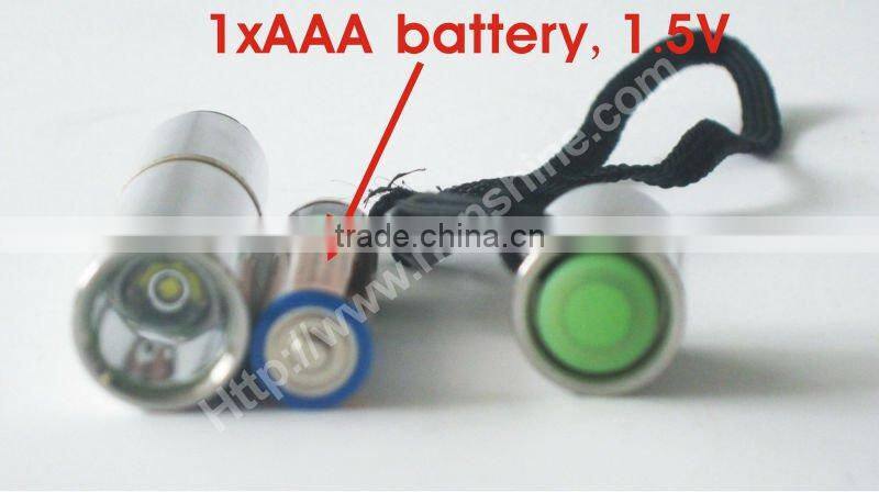 aluminum mini led flashlight