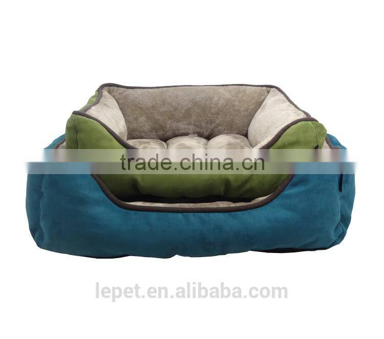 wholesale dog supplies new products soft cozy luxury rectangle cheap dog bed
