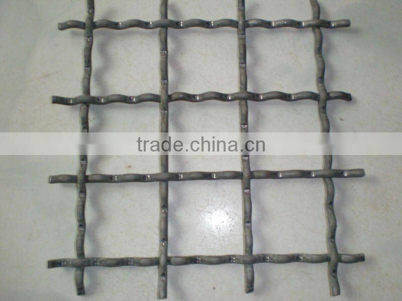 galvanized crimped wire mesh