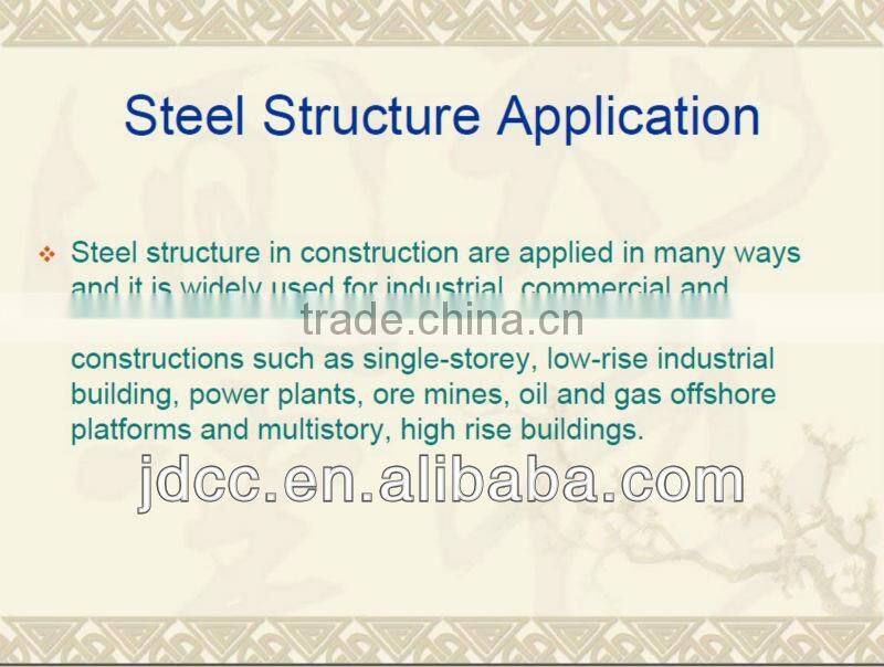 Construction design steel structure warehouse shed