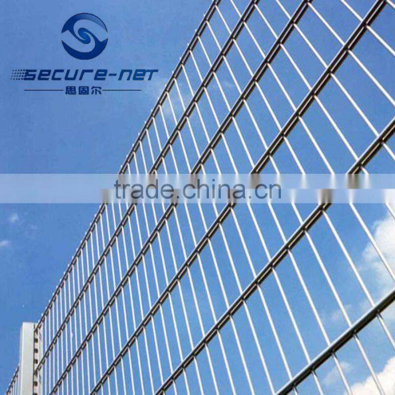 hot sale alibaba used supplier black double horizontal wire 2d fence