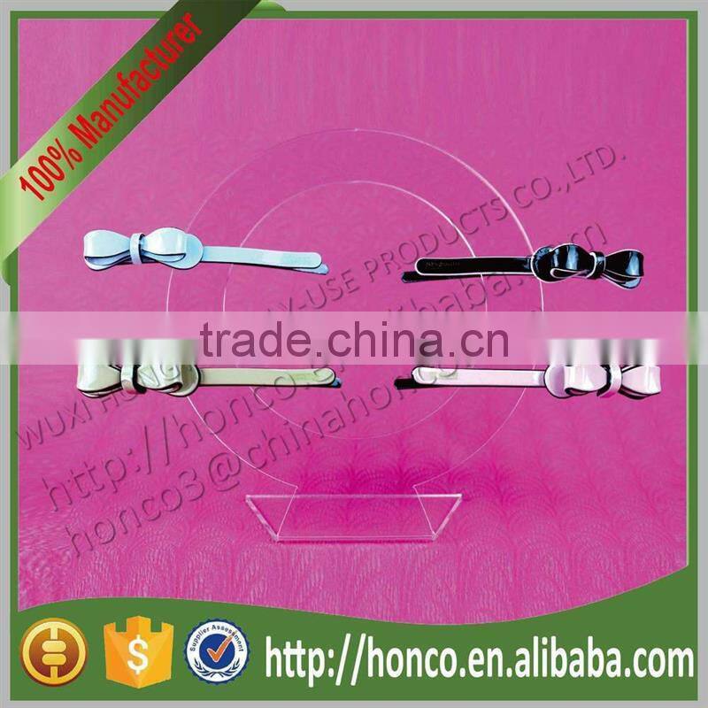 Medium Size Acrylic Hair Clip Stand Hair Pin Rack Display,Clear colour