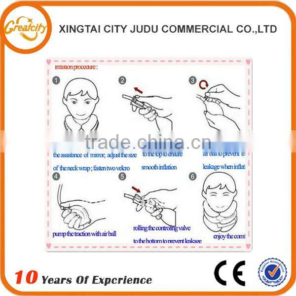 Air neck collar traction device