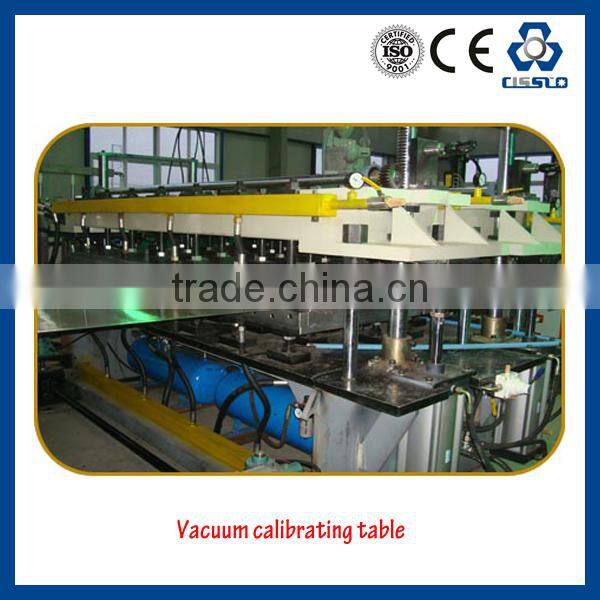 CE STANDARD HIGH CAPACITY GOOD PERFORMANCE POLYCARBONATE HOLLOW PROFILE MAKING MACHINE