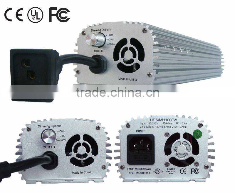 1000w hydroponics ballast