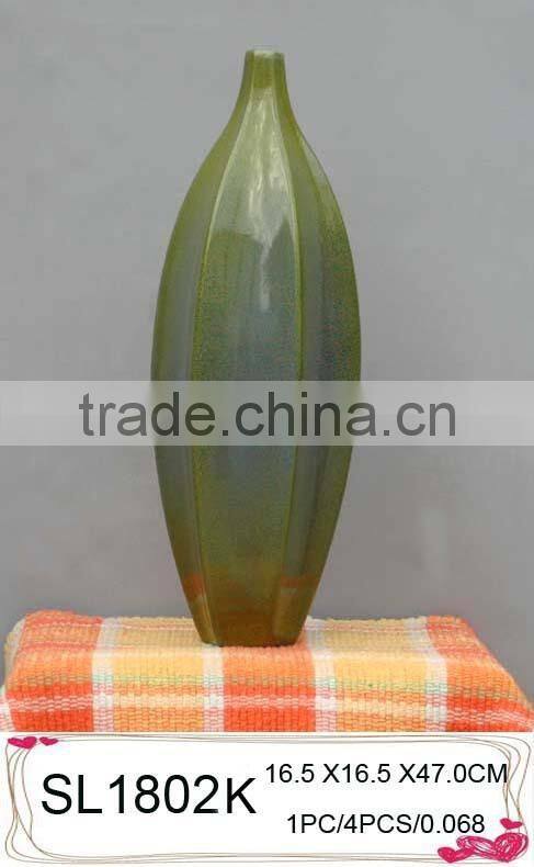 2015 new fiberglass disposable flower vase for decoration
