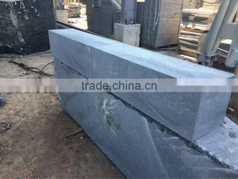hainan black basalt saw cut cobblestone