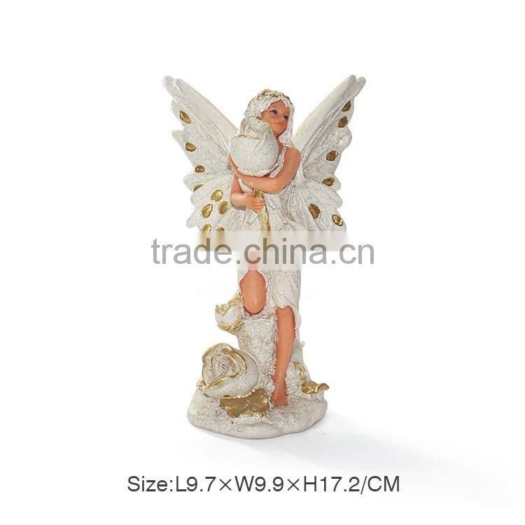 Home decorate resin sexy angel fairy figurines