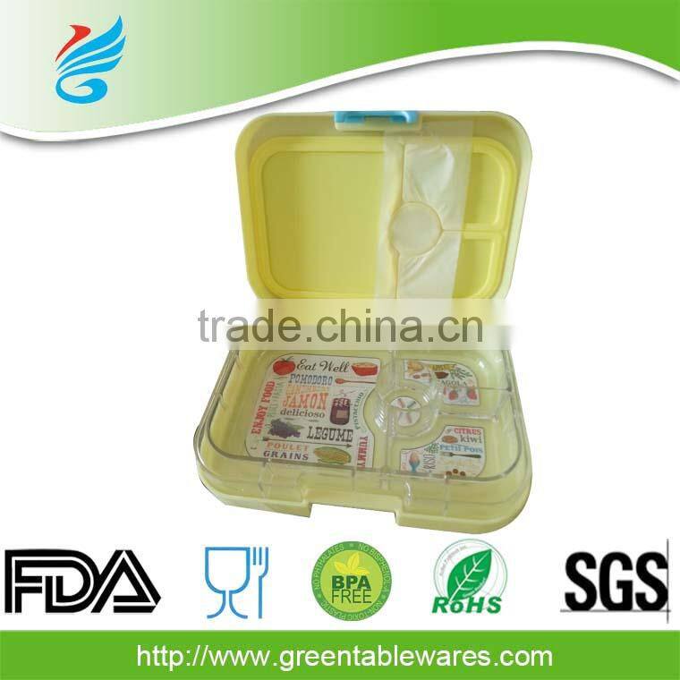 Great FDA & LFGB tritan leakproof bento lunch box/bento lunch box/bento box