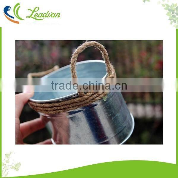 decorative garden metal plant pots indoor