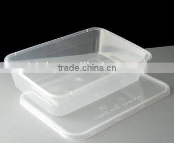 1000ml IML pp disposable food plastic container