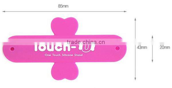 General Usage Touch U Silicone Mobile Stand for Apple, SAMSUNG, Blackberry, HTC, etc.