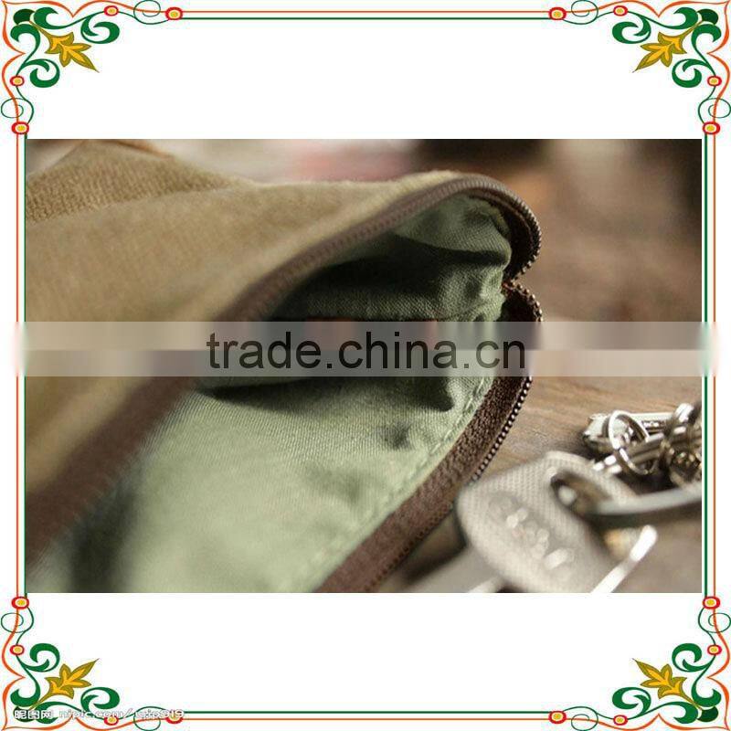 Personalized coin purse with zipper