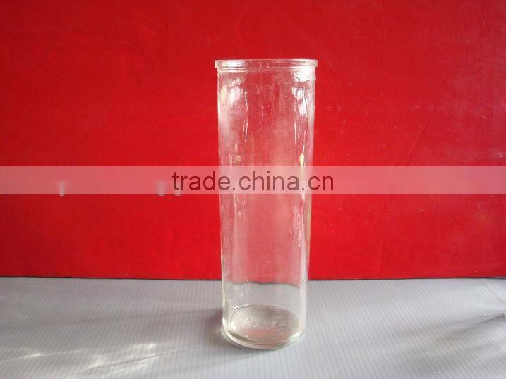 Tall and Long Straight Glass Candlestick,Glass Candle Holder wholesale