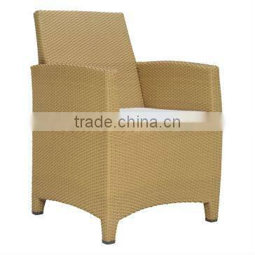 2016 New Design outdoor comfortable patio pe rattan chair on sale