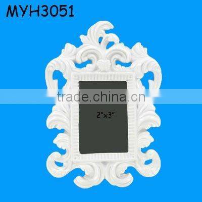 polyresin resin baroque picture frame 3pcs frames
