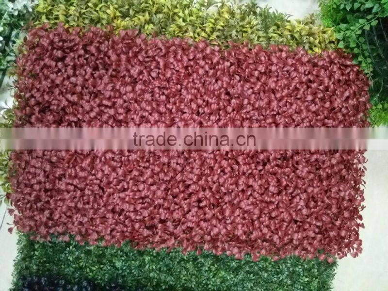 Artificial turf for garden fence decoration