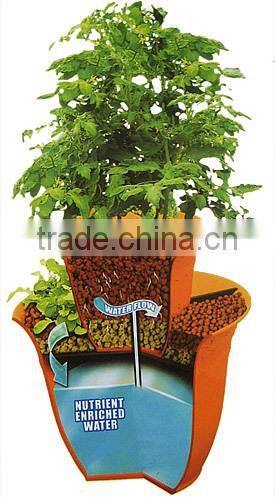 WATER-GAS MIXED DRIP Aeroponic PLANT POT
