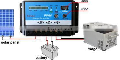 12V Compact Solar Charge Controller for Solar Refrigeration System