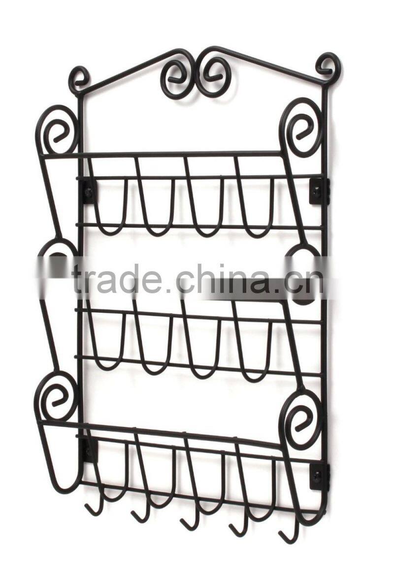 Wall-Mount Scroll Letter Holder