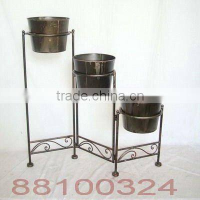 metal bicycle plant holder