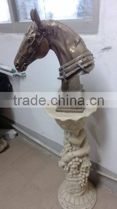 Resin horse head craft