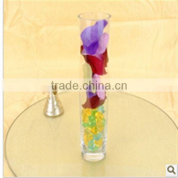 D12cm Cylinder Glass Vase
