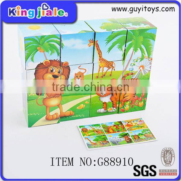 Fashion cheap hottest selling safety quality assurance wooden puzzle toy factory